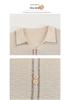 Chic Rhinestone Embellished Short-Sleeve Ice Silk Blouse for Middle-Aged Women - Plus Size Summer Lapel Top
