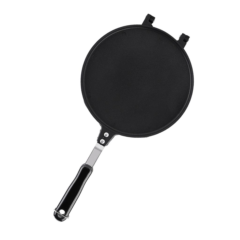 Household Kitchen Gas NOn Stick Egg Roll Waffle Cone Maker Pan Mold Press Plate Baking Tool