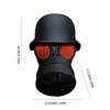 Trailer Hitch Cover Car Dust Plug Cover Hook with Helmet and Gas Mask Trail Hitch Cover Prevent Receiver Tube From Rusting
