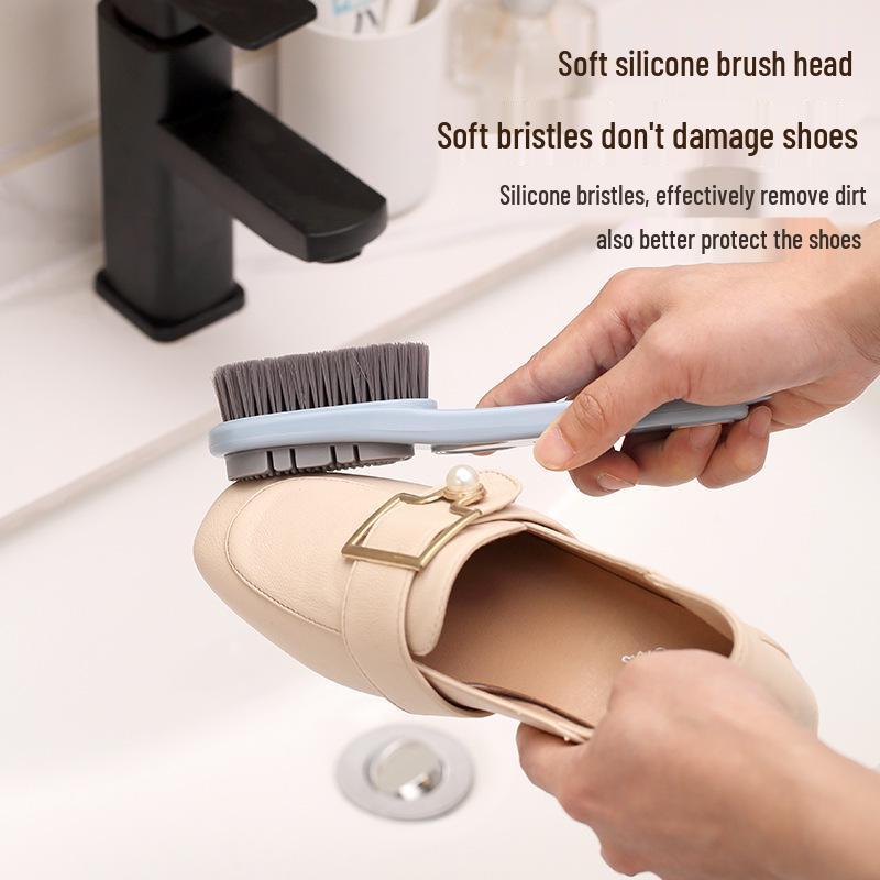 Multifunctional Double-Sided Non-Slip Bristle Brush for Suede Shoes, Snow Boots, Clothing, and Leather Care