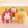 Animal Plush Fruit Toy Fashion Comfort Watermelon Pig Pineapple Bear Gift Doll