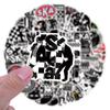 55 Waterproof Cartoon Ska Music Stickers for Planner, Water Cup, and Computer Decoration