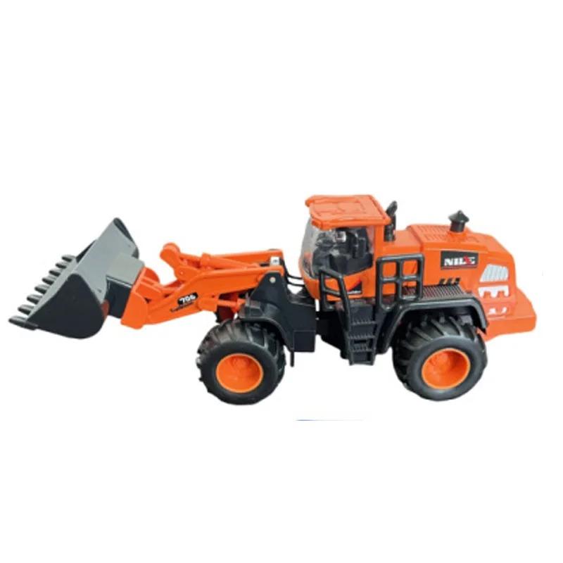 Engineering Vehicle Inertial Car Toys, Earth-Pushing And Road-Compacting Vehicle Toys, Inertial Car Model Gifts