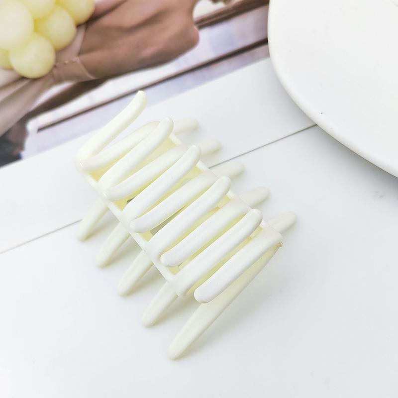 1 Stück Schwarzer Pferdeschwanz Haarnadel Haarschmuck Doppelseitiger Haarclip Haarkamm für Damen Mattierter Verzahnter Anti-Rutsch-Kamm