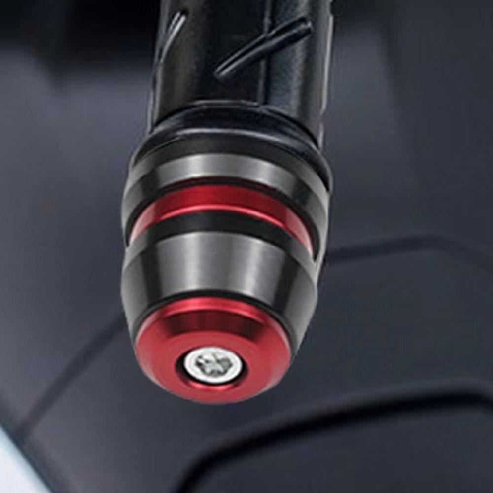 Aluminum Zinc Zinc Alloy Metal Handlebars End Shock-absorbing Motorcycle End Cap  Handlebar Protection