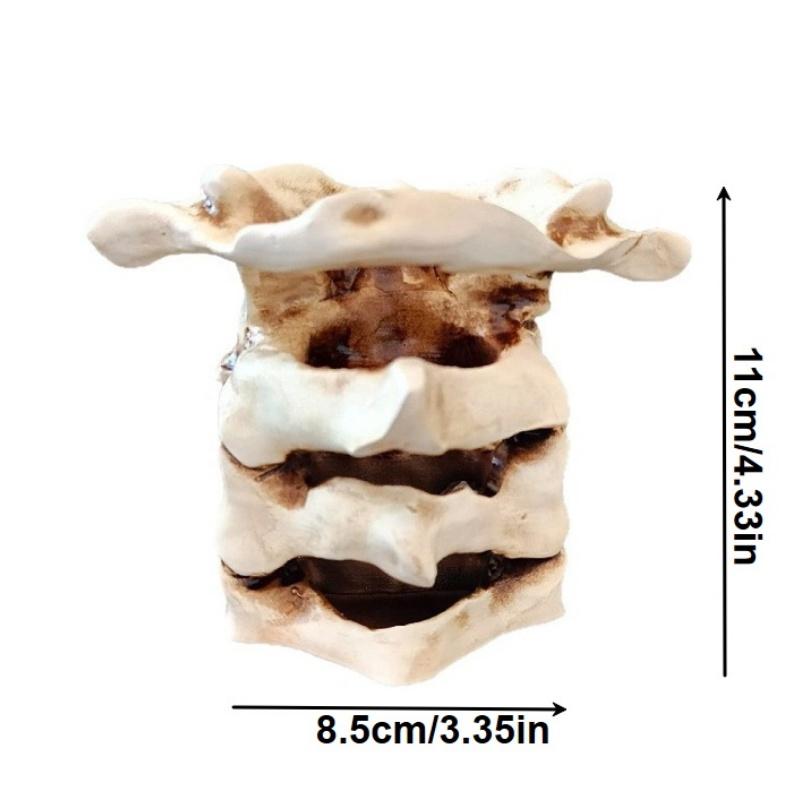 Skull Bones Pen Pencil Holder Makeup Brush Holder Vanty Desk Office Organzer Goth Decorations Gothic Skulls & Bones Organizer