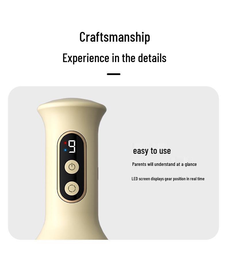 Xinbailu Smart Electric Cupping Massager with Heat and Negative Pressure Therapy