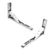2pcs 8 Inch Folding Shelf Bracket Easy Install Folding Table Hinge Wall Shelf Support  Wall Mount