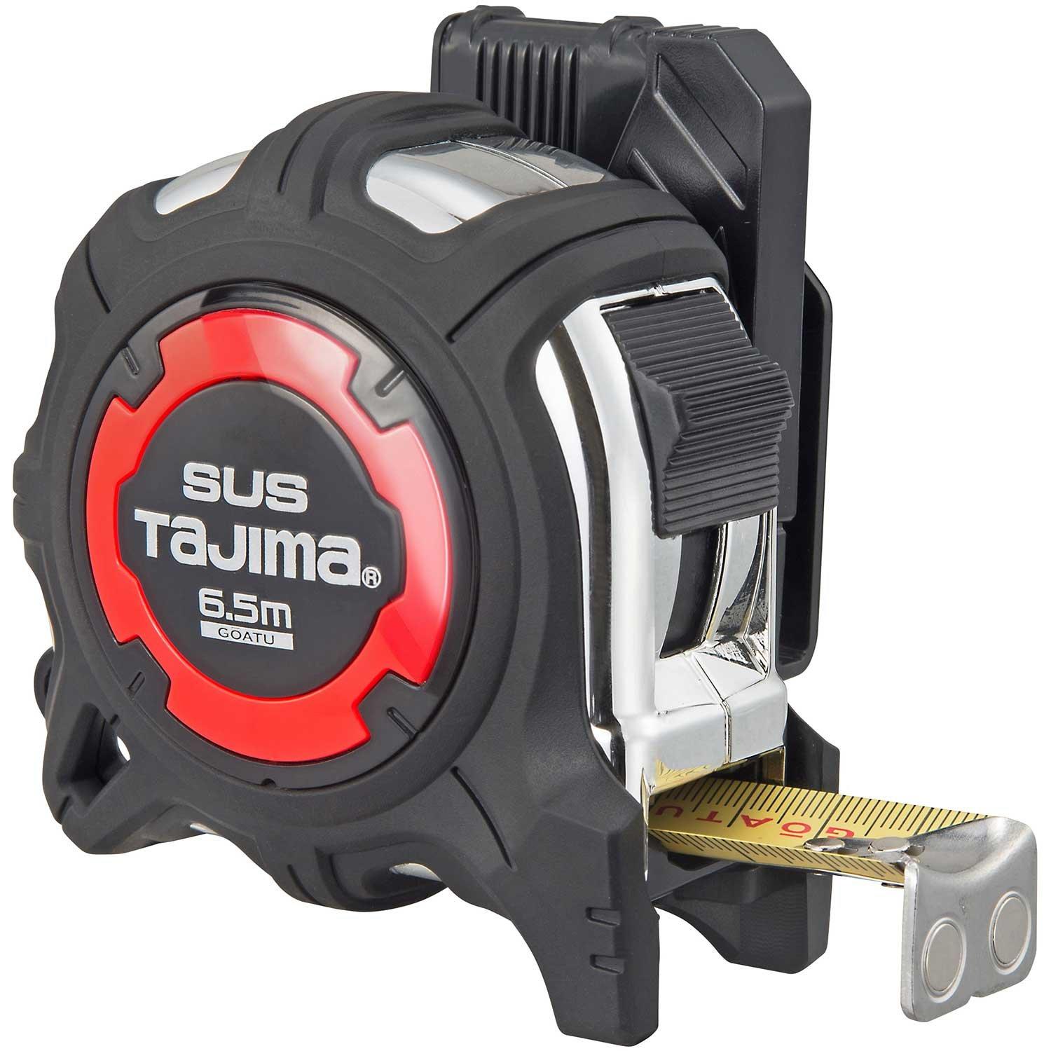 

Tajima Convex Stainless Steel x for Sef G Stainless Lock Mag Heavy-Duty Tape, 6.5m 25mm, 25, GASFGSLM25-65 чёрный