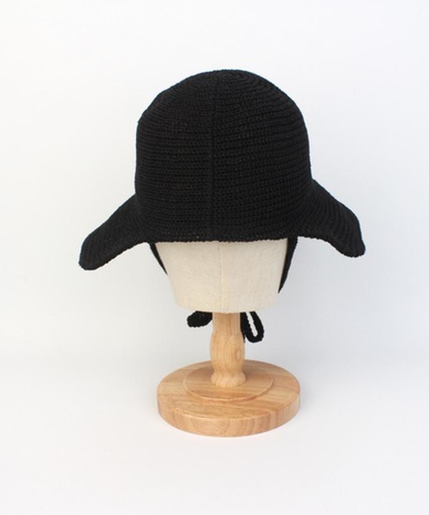 Yunibeosyeolkemiseuteuli Summer Black Logo Round Bonnet Hat