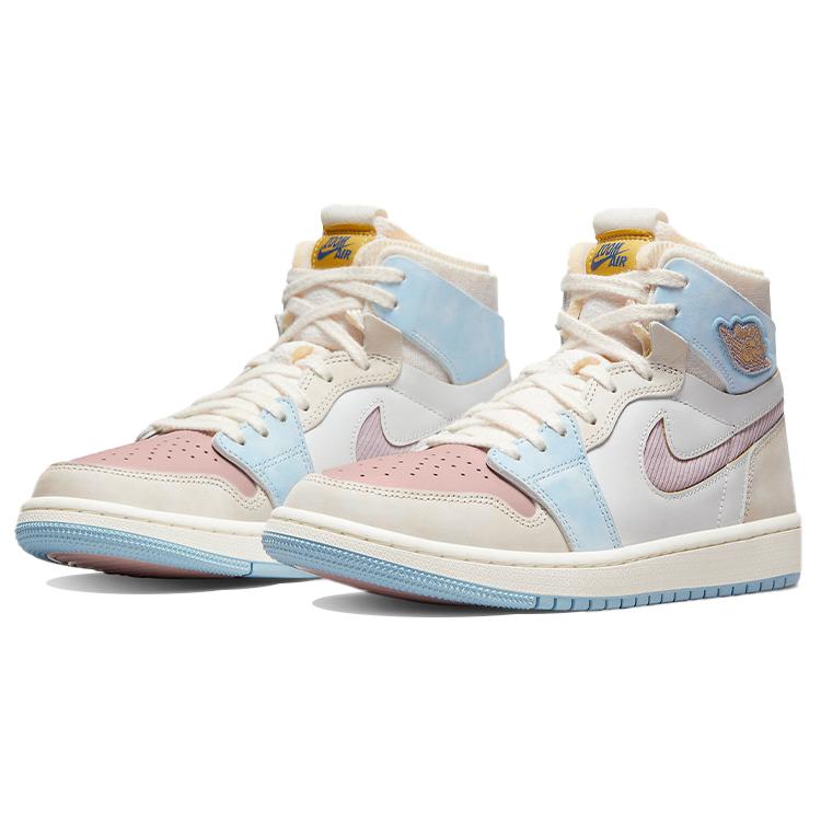 New JORDAN 1 High Zoom Air Cmft Pink Oxford Women's DQ5092-651
