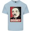 Ungehorsam Martin Luther King Black Lives Matter Unisex Leichtes Baumwoll-T-Shirt