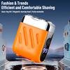 Portable Beard Shaver Type‑C Rechargeable Cordless Electric Razor with LED Display for Men Husband Father Home Travel Gifts