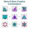 Magic Cube 3x3x3 Plastic Diy Colorful Packaging Age 7+