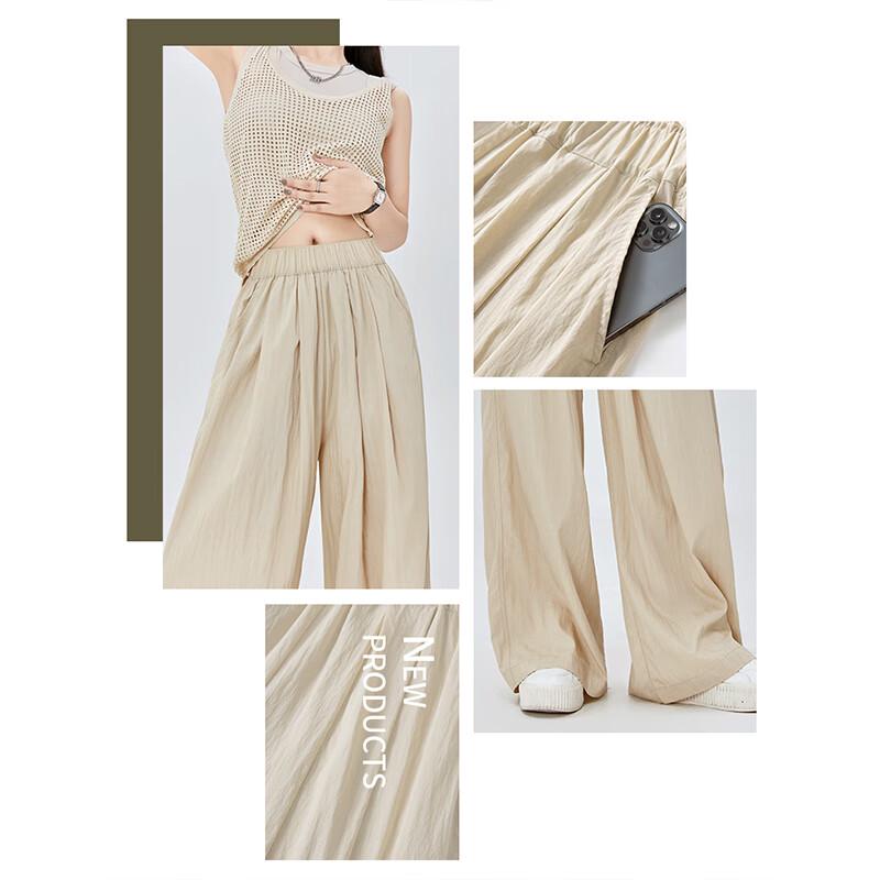 Women's High-Waist Loose Wide-Leg Casual Pants
