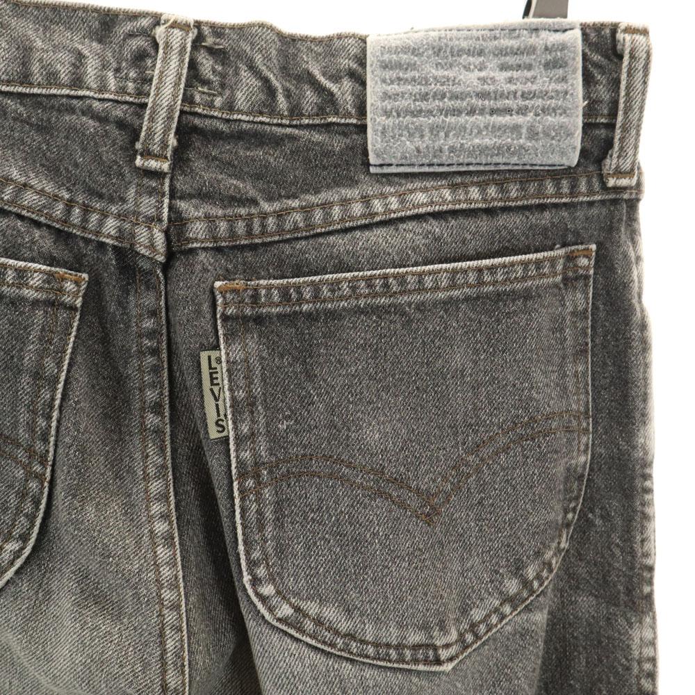 Levi's 90s BIG E Silver Tab Tapered Denim Pants Gray Jeans Men's Used