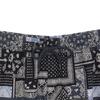 New Era Apparel Easy Shorts Bottoms Navy Paisley Pattern Oriental Design Unisex Mens Womens Size L Streetwear 14856741