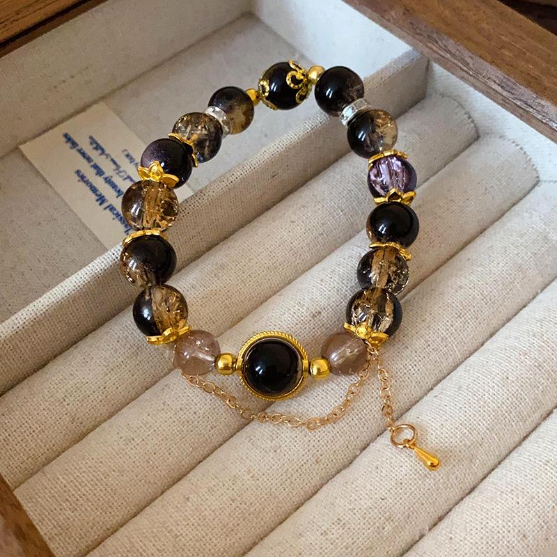 2024 Hot-Selling Women's Luxury Natural Stone Beaded Bracelet - Ethnic Chinese Style