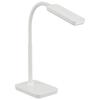 OHM Electric LED Desk Light, Type A Equivalent, Daylight White, 500 Lumens, Desk Stand, Study Stand, White, DS-LS16D-W, 06-3845