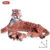 Oenux Original African Wild Animals Simulation Savage Bengal Tiger Siberian Tiger White Tiger Lion PVC Model Educational Toys