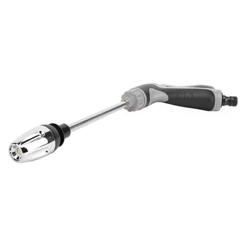 

SHGO-Household Tool Water Sprayer Head Garden Hose Nozzle With Long Extension Rod Rubber Covered Handle NONE