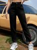 Women's High-Waist Straight-Leg Fashionable Skinny Jeans