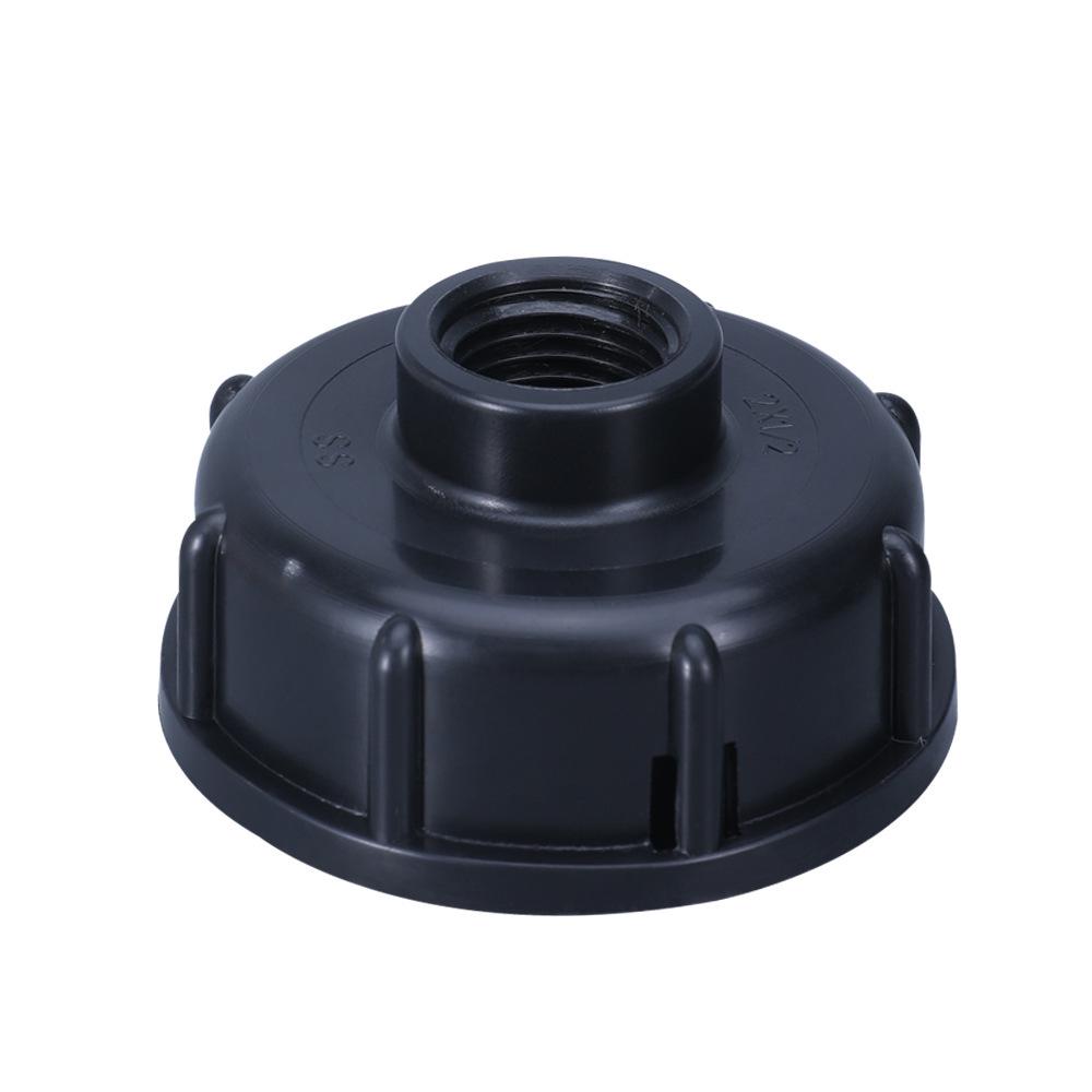 IBC Ton Barrel Valve Adapter Cover: 4-Point, 6-Point, 1-Inch Double Inner Tooth Center Ring Adapter