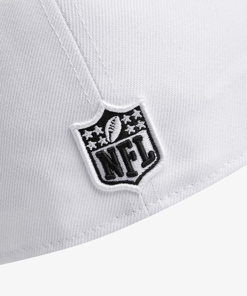 NEW ERA Nfl Las Vegas Raiders Basic Fitted Cap All-Tic White/Black 15131687