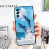Ocean Cute Dolphin Soft Phone Case for Samsung A17 A37 A57 A16 A26 A36 A56 A15 A25 A35 A55 A14 A24 A34 A54 A13 A23 A33 A53 A52 A