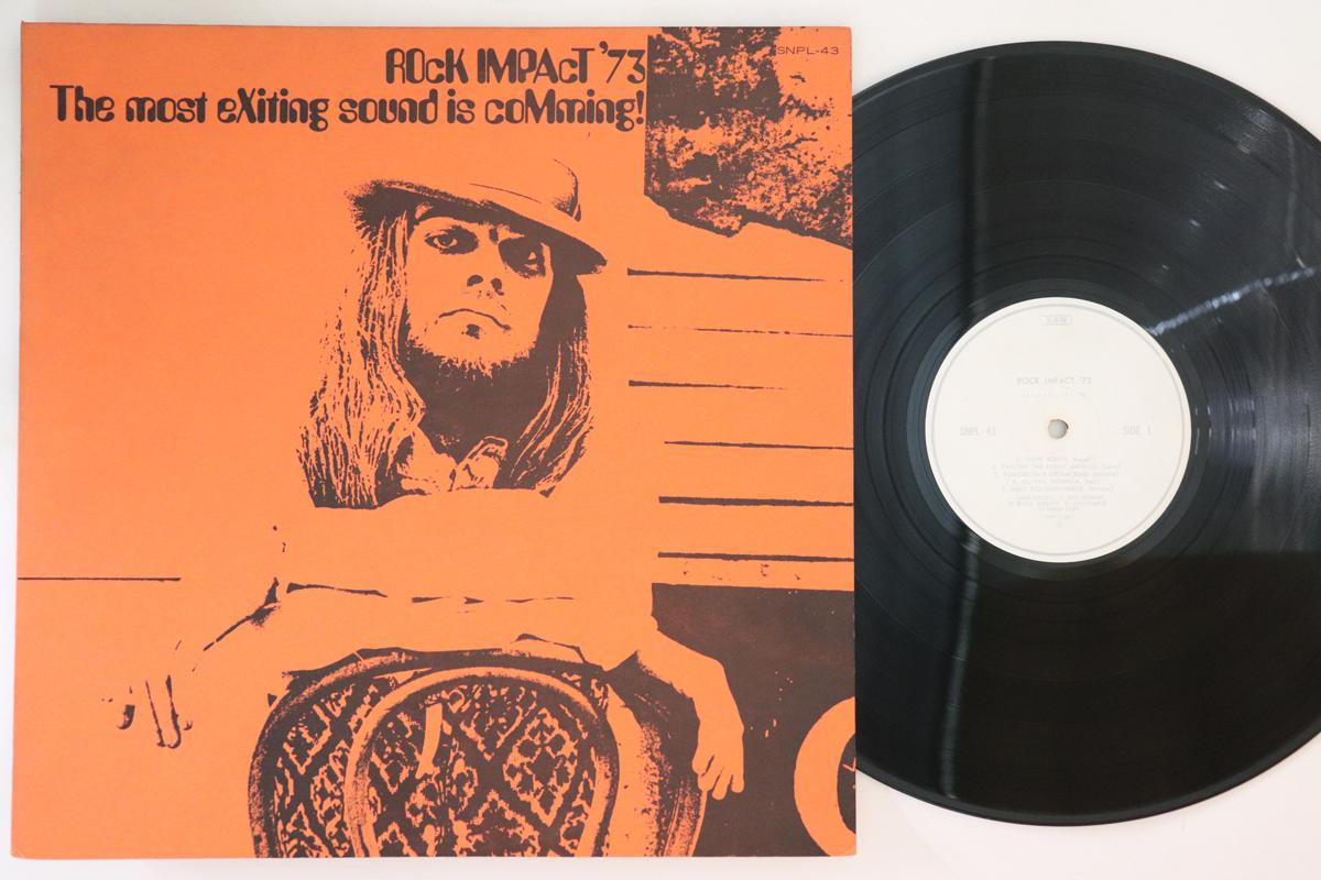 

LP Record VARIOUS - Rock Impact 73 SNPL43PROMO PHILIPS 1973 Japan Rock Used