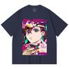 230 Gsm 100% Cotton Dandadan V21 Momo Print Unisex Heavy Cotton T Shirt