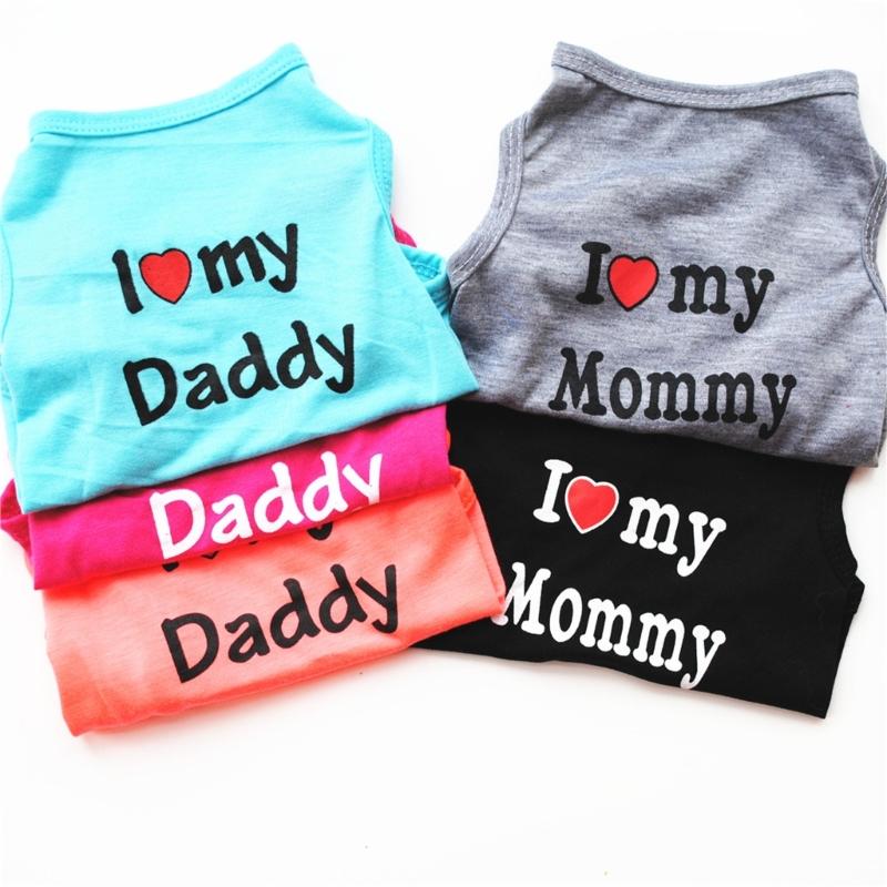 Dog Spring T-shirt Indoor Outdoor Use Clothes Sweatshirt Outfit Summer