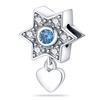 Ocean Charms 925 Sterling Silver Seashell Blue Charms Fit Diy Jewelry
