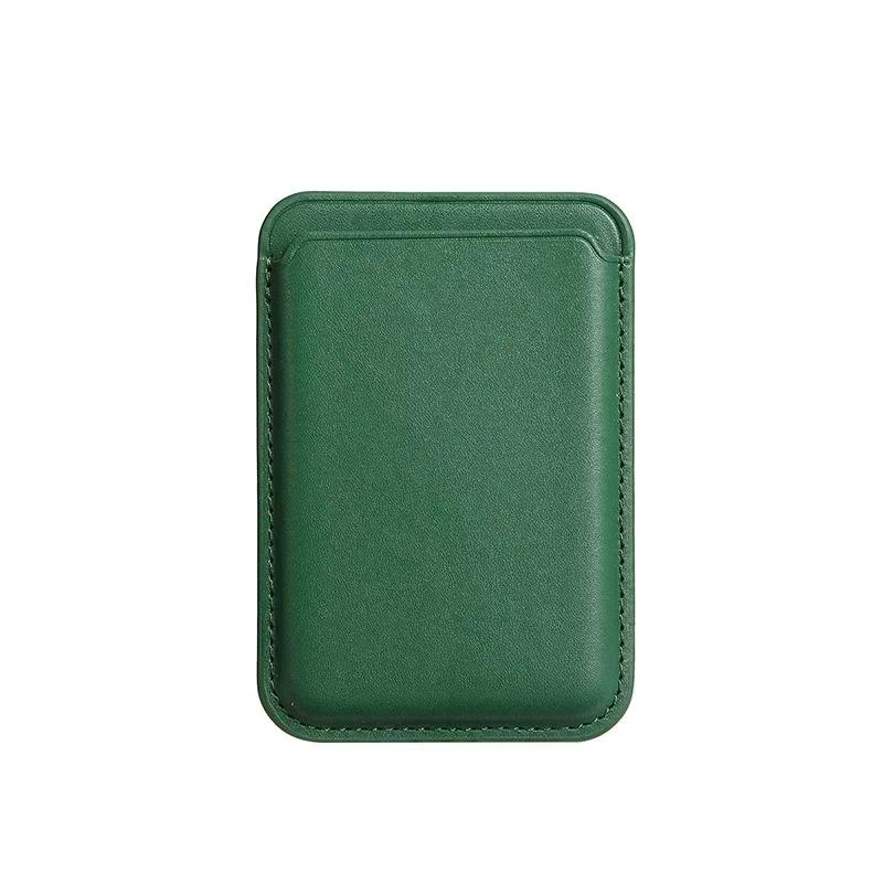 Pour Magsafe Portefeuille Magnétique en Cuir Étui Pour iPhone 18 17 16 15 Mac Safe Porte-Cartes Sac Téléphone Pour Samsung S26 Ultra Accessoires