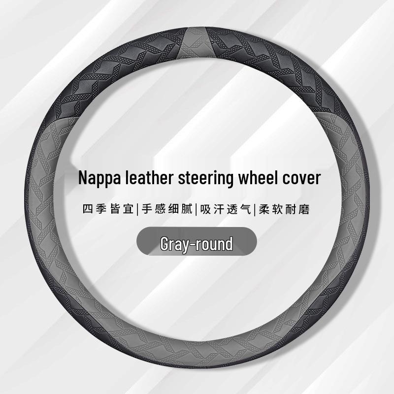 Cadillac Steering Wheel Cover for XT4, XT5, XT6, CT4, CT5, XTS, ATSL - Non-slip, All-Season Grip