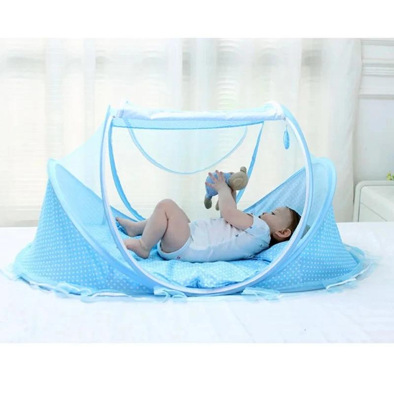 Summer Newborn Anti Mosquito Cover Foldable Portable Children's Mosquito Net Household Encrypted Mesh Baby Mosquito Net