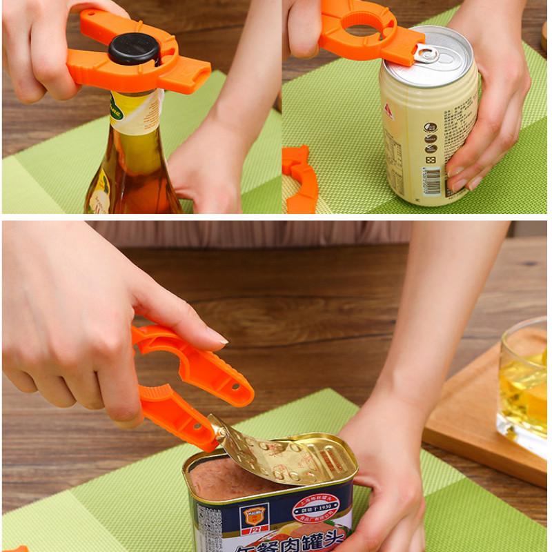 Outdoor Camping and Multi-functional Open Tin Cans of Drinks Can Opener Screwdriver Tools
