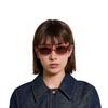 Louis Vuitton Full Frame Design Acetate Metal Square Sunglasses Women Sunglasses Pink Z3004E