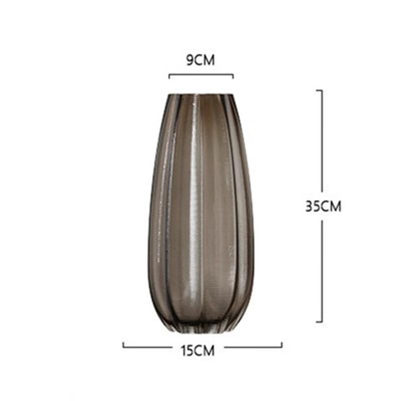 Light Luxury Glass Flower Vase