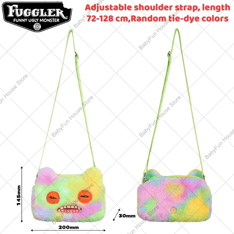 Ugly Cute Sphynx Cat Plush Crossbody Bag Funny Teeth Weirdo Doll Shoulder Bag Quirky Toy Gift