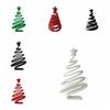 Spiral Shape Desktop Decoration 3D-Printed Xmas Ornaments Unique Christmas Tree Ornament  Gift Idea