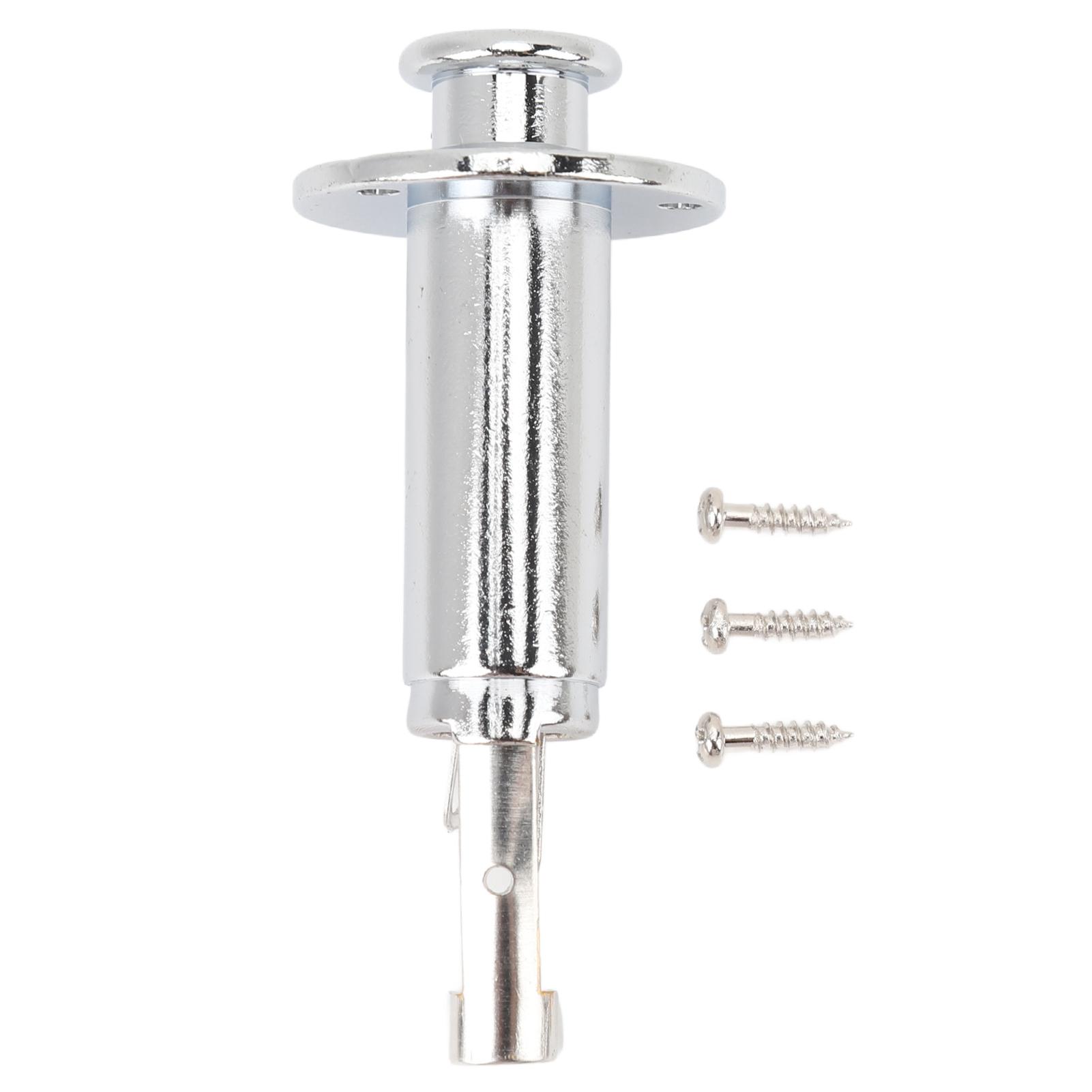 

6,35-міліметровий моноконтактний штифт для електрогітари Вихідний гніздо латунного сплаву з високою чутливістю еквалайзера. Silver