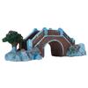 Aquarium Bogenbrücke Simulation Dekorative Harz Aquarium Brücke Ornament zur Landschaftsgestaltung