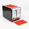 Toaster Cover,Silicone Toaster Lid Bread Machine Cover Wide Slot,Electric Bread Maker Upper Covers for Clean Organized Kitchen