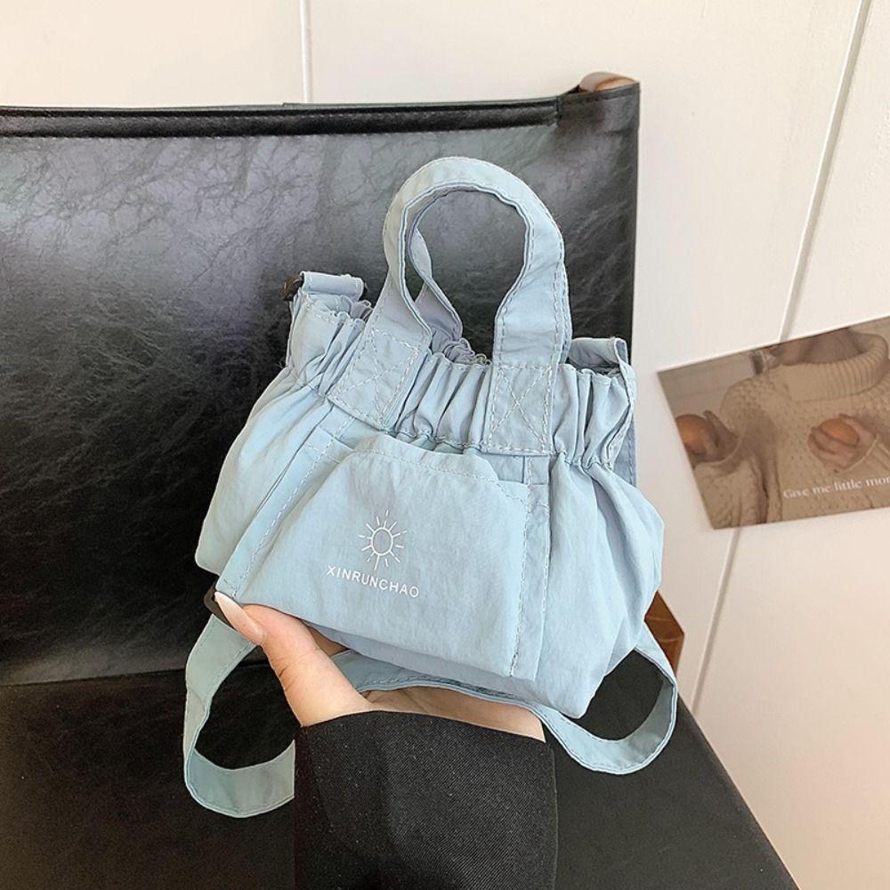 

Сумка через плечо Нейлоновая сумка на плечо Маленькая сумка-пельмень Милая холщовая сумка-мессенджер Путешествия