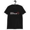 Hergestellt in Montpellier Frankreich Geburtsort Klassisches T-Shirt