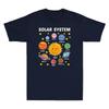 Solar System Planets Science Space Pluto Earth Mars Sun Funny Unisexs TShirt Gift