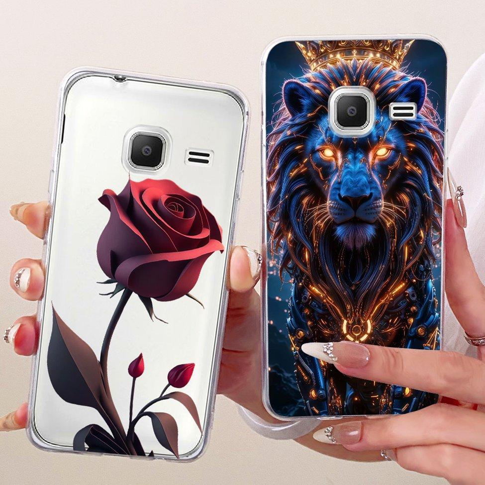 For Samsung Galaxy J1 mini Clear Case Aesthetic Luxury Cute Fashion Funny Painted Casing For Samsung J1 mini SM-J105B SM-J105H