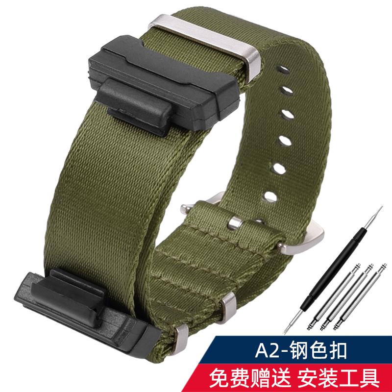 

Адаптер 16 мм + Нейлоновый ремешок для Casio Gshock GA120 GA100 5600 GWM5610 DW6600 Аксессуары для ремешка часов 16mm