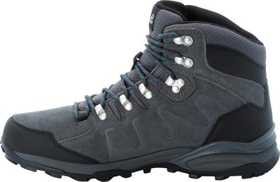 Hiking Shoes Jack Wolfskin Refugio Texapore Mid (4049841) Grey/black
